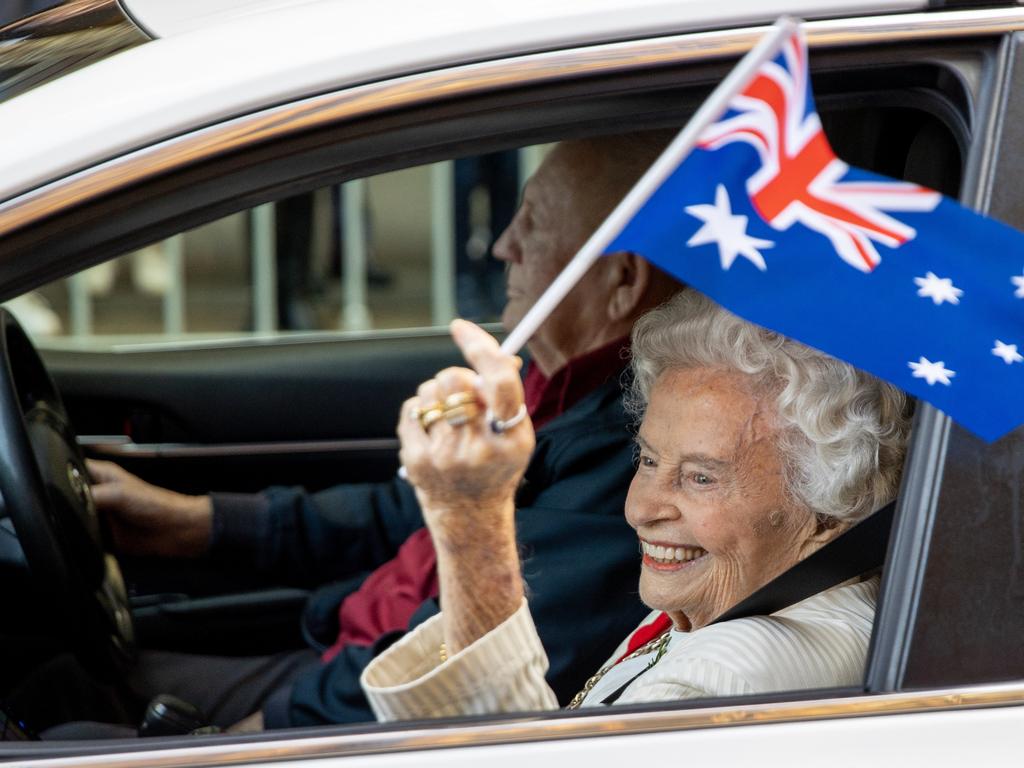 The 2023 Anzac Day parade in Sydney. Picture: NCA NewsWire / Dylan Coker