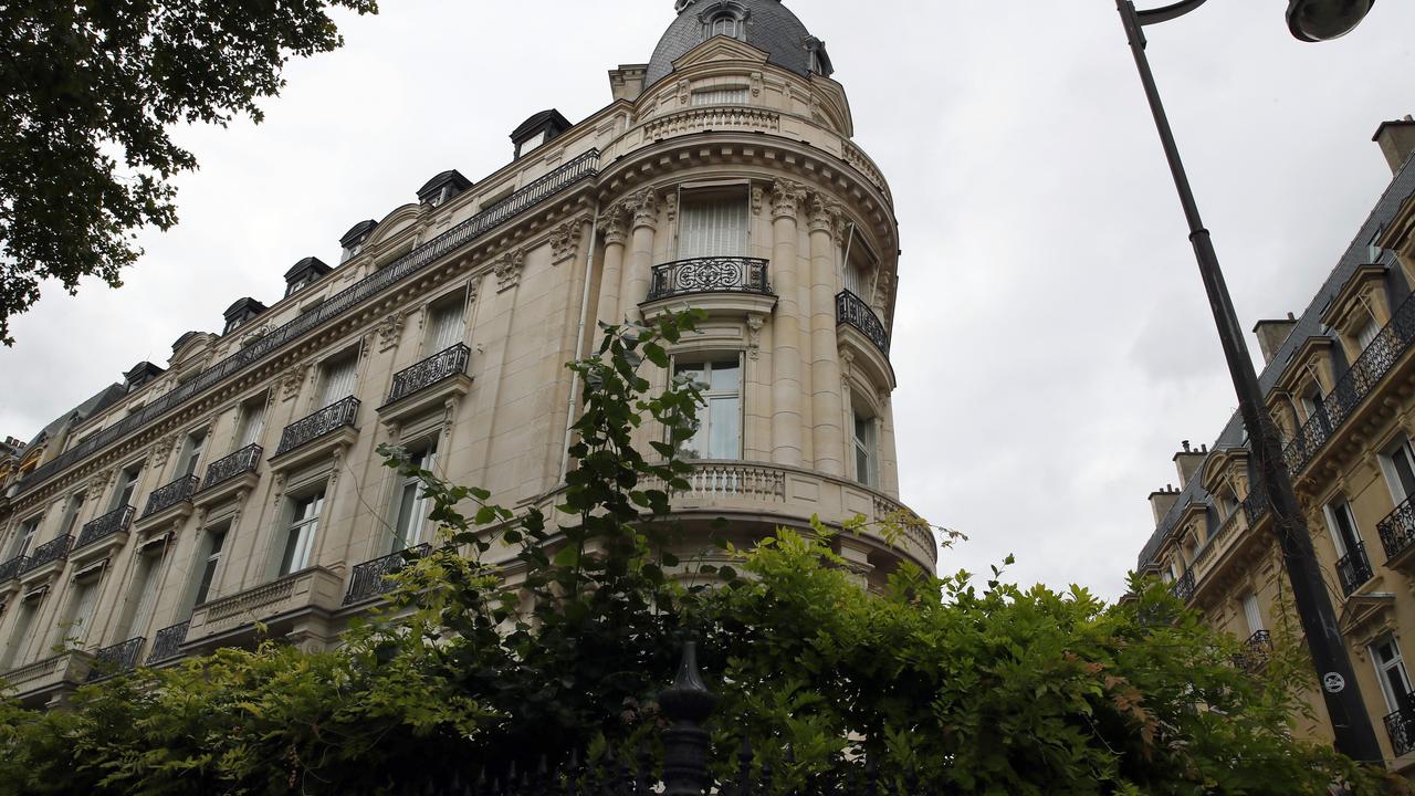 An apartment building owned by Epstein in the 16th district in Paris. Picture: Francois Mori/AP Photo