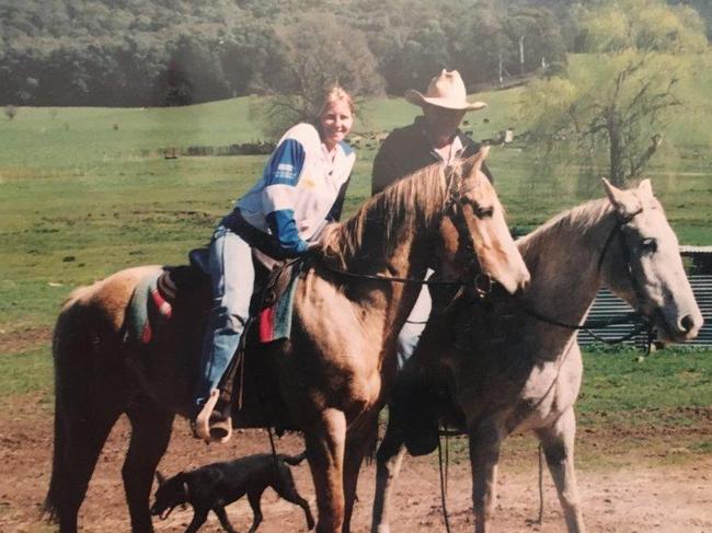 In her early 20s, Leanne Hodgkin led packhorse camping adventures to some of the Victorian High Country’s most famous icons, including Craig’s Hut, made famous in the Man from Snowy River film.