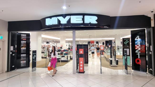 Myer made the shock announcement it was leaving its Queen St flagship. Picture: Richard Walker