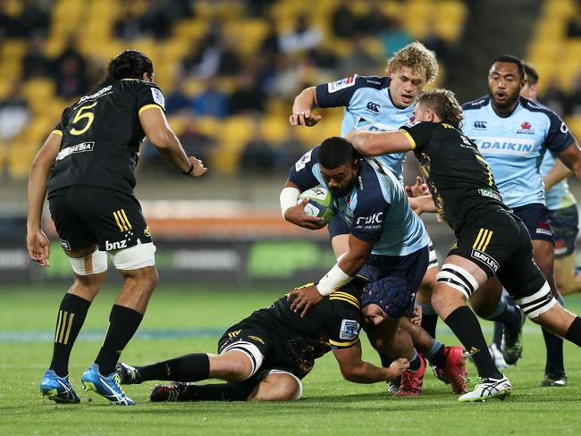 Waratahs forward Tolu Latu says discipline needs to be strong. Picture: Getty Images