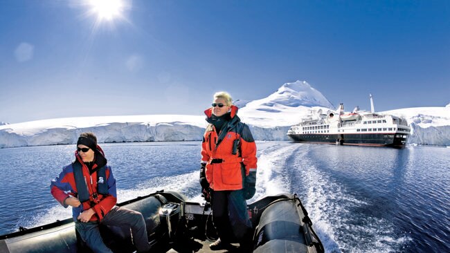 Silversea Cruises are among the many tour operators who now visit Antarctica. Picture: Silversea