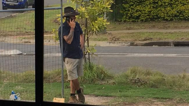 Queensland One Homes director Paul Callender on site at an Empire Constructions build. Photo: Supplied