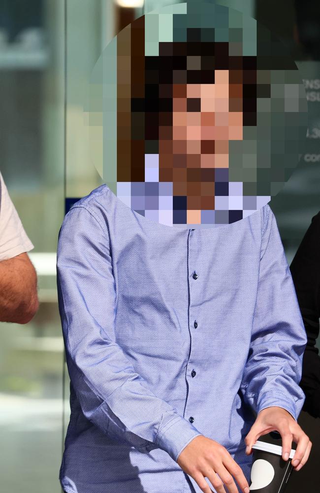 The teenage boy has pleaded not guilty of the 42-year-old man's murder.