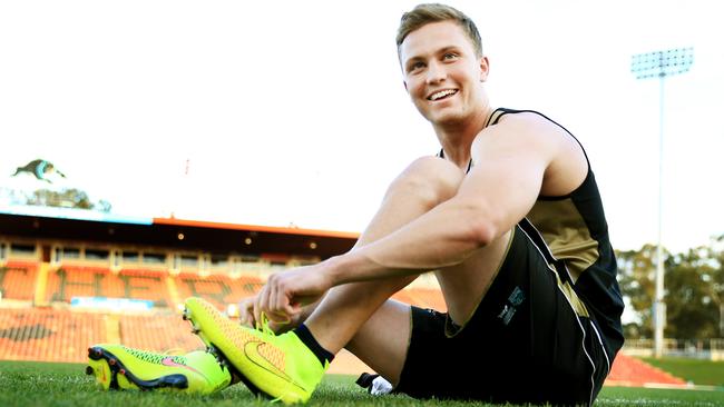 Matt Moylan during Penrith Panthers training. (Mark Evans)