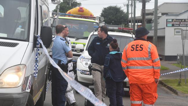 Crime scene where a casino youth fatally stabbed another youth at Casino KFC on Sunday, May 29, 2022. Picture Cath Piltz