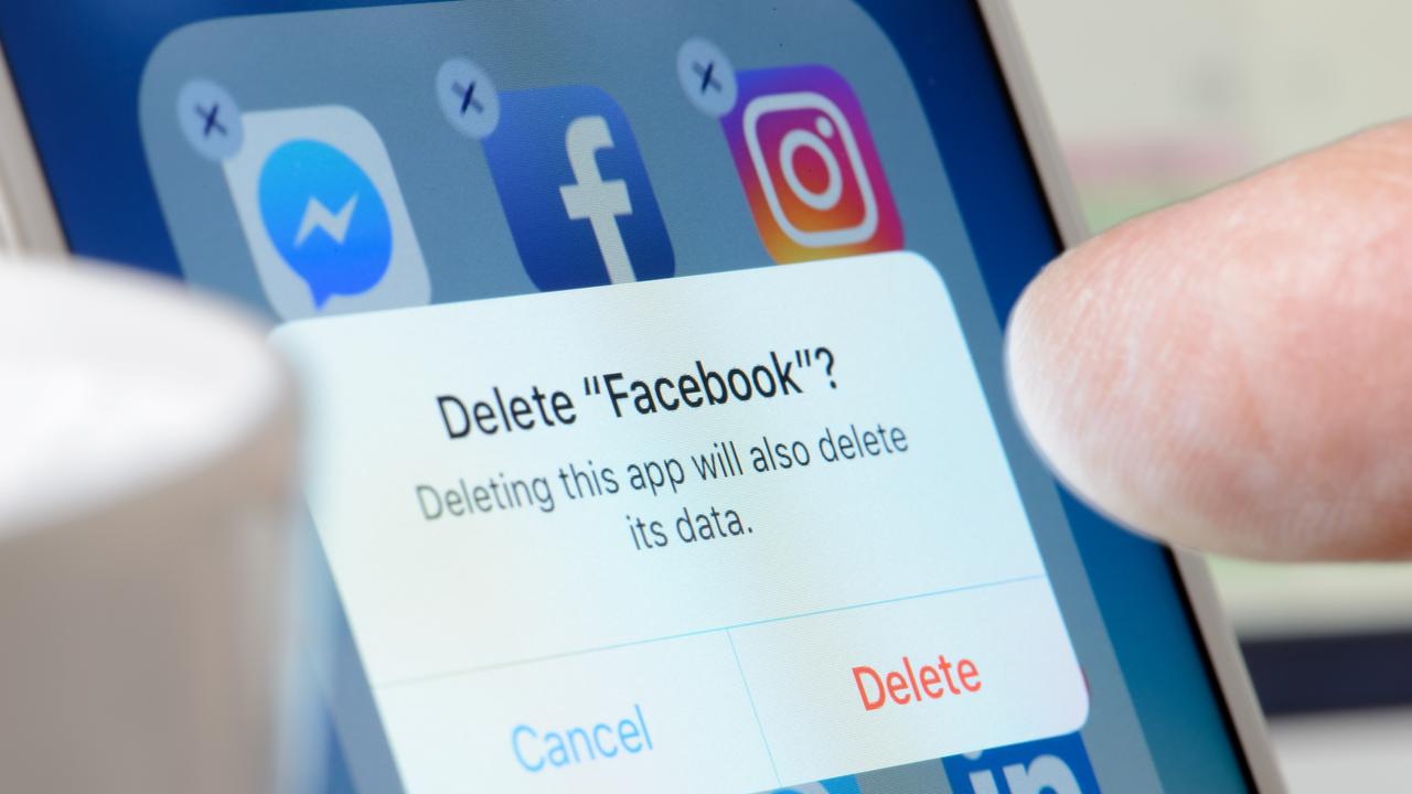 Many Australians have already been deleting Facebook. Picture: iStock