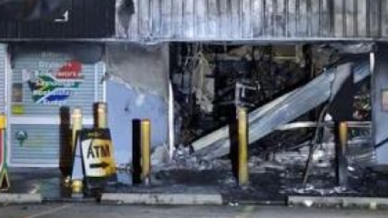 Two men fighting for life as tobacco shop torched