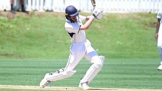 BGS batsman Lucas Bryan in action this season.