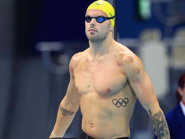 Kyle Chalmers will look to claim gold in the men’s 100m freestyle final at 12.37pm. Picture: Adam Head