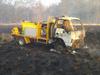 Injured firefighter in stable condition after blaze