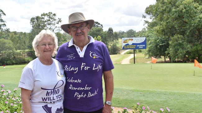 Tarana and Roly Cruice mark the 15-year anniversary since starting their annual Golf Day fundraiser.