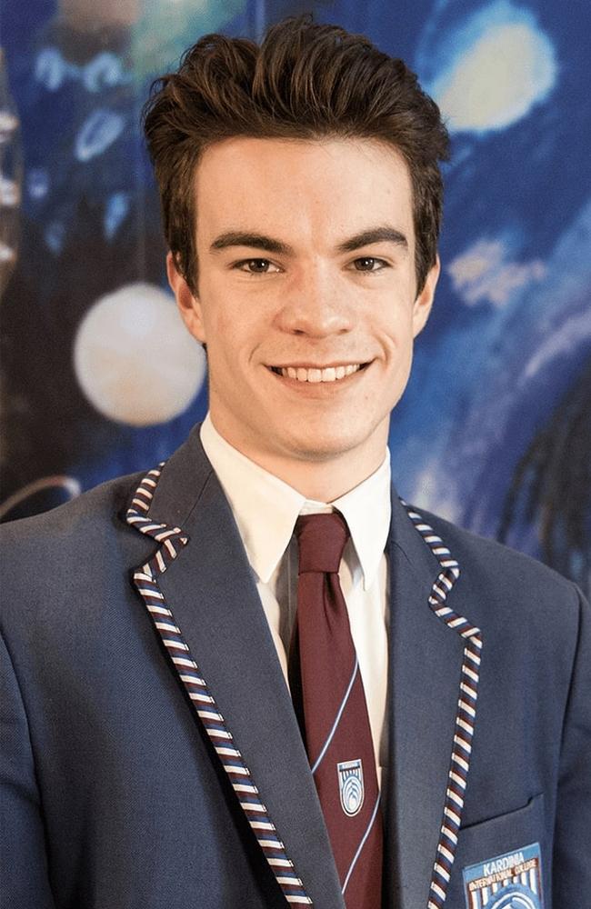 Kardinia International College student Angus Skeen