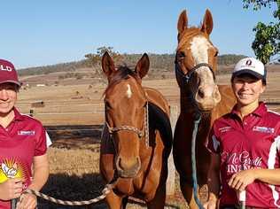 Keely and Jordan McGrath will play in Queensland teams in the Barastoc Interstate Series. Picture: Contributed