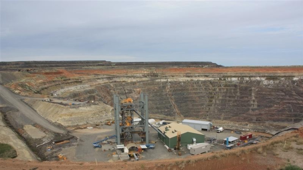 Work on an underground shaft for Ernest Henry mine.