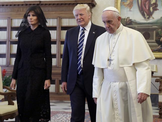 Donald Trump meets Pope Francis, a past critic, at the Vatican | news ...