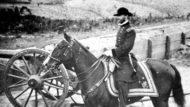 General William T. Sherman gave Abraham Lincoln the city of Savannah. Picture: AP