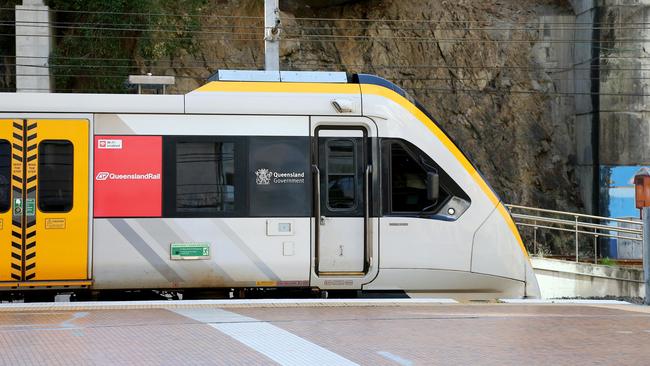 The state government has pledged to upgrade train lines and stations. Picture: AAPimage/David Clark