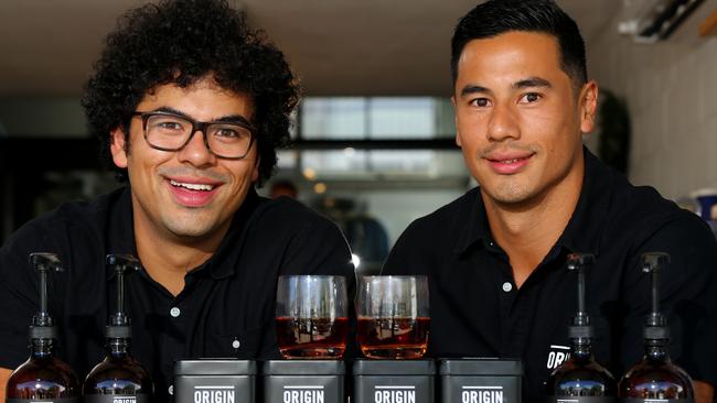 Brothers Lawrence and Chris Seaton are the business owners of Origin Tea.