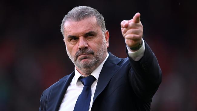 Ange Postecoglou had two years left on his Tottenham contract. (Photo by Stu Forster/Getty Images)
