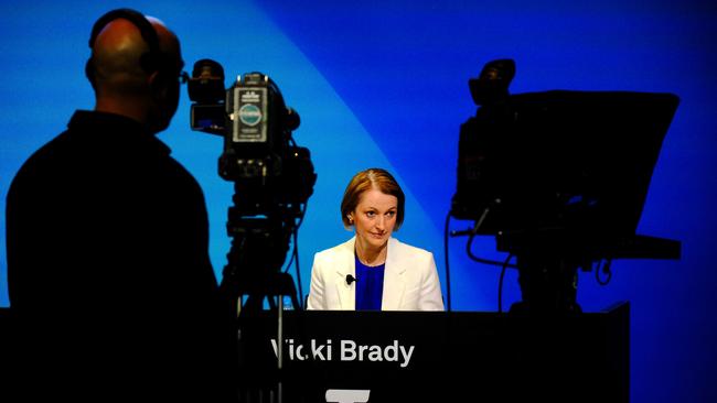 Telstra CEO Vicki Brady. Picture: NCA NewsWire / Luis Ascui