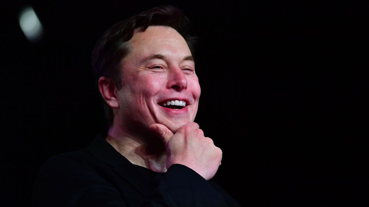 Some social media users claimed the meme was OK because of the support Musk had shown Ukraine. Picture: Frederic J. Brown / AFP