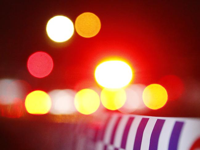 Emergency services pictured at a police shooting in Upper Mt Gravatt, Brisbane 5th of August 2020.  (Image/Josh Woning)