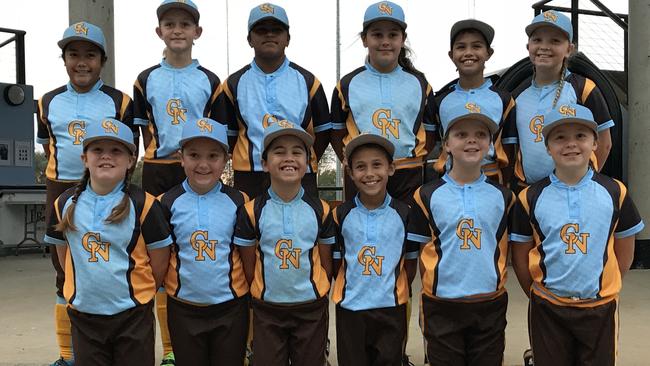 Cumberland Nepean Softball Association's under-11 girls squad has been crowned  state champions