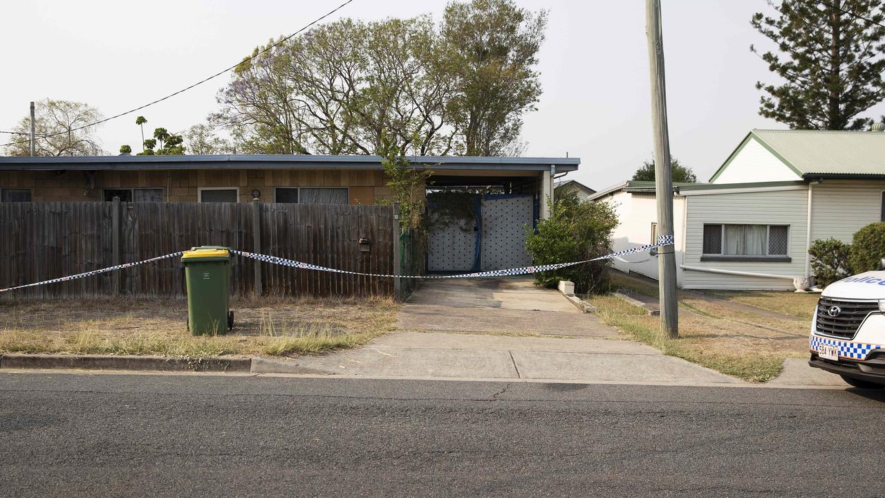 Ms Lomas’ body was found in December, 2019 at 10 McGill St in Raceview. Picture: AAP / Attila Csaszar