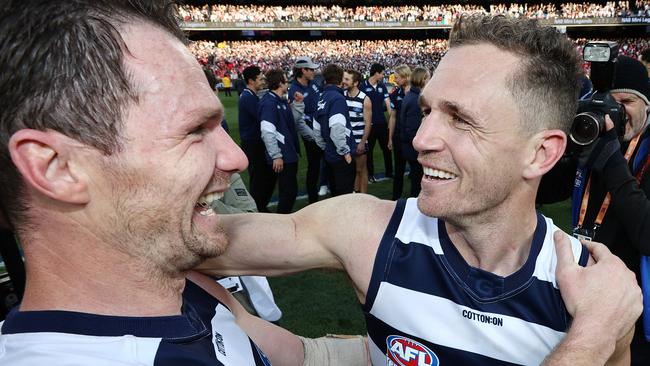 Patrick Dangerfield has struggled in his first two games since taking over from Joel Selwood. Picture: Michael Klein