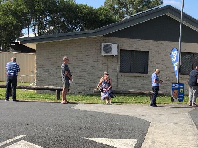 Pre-poll attracts record numbers