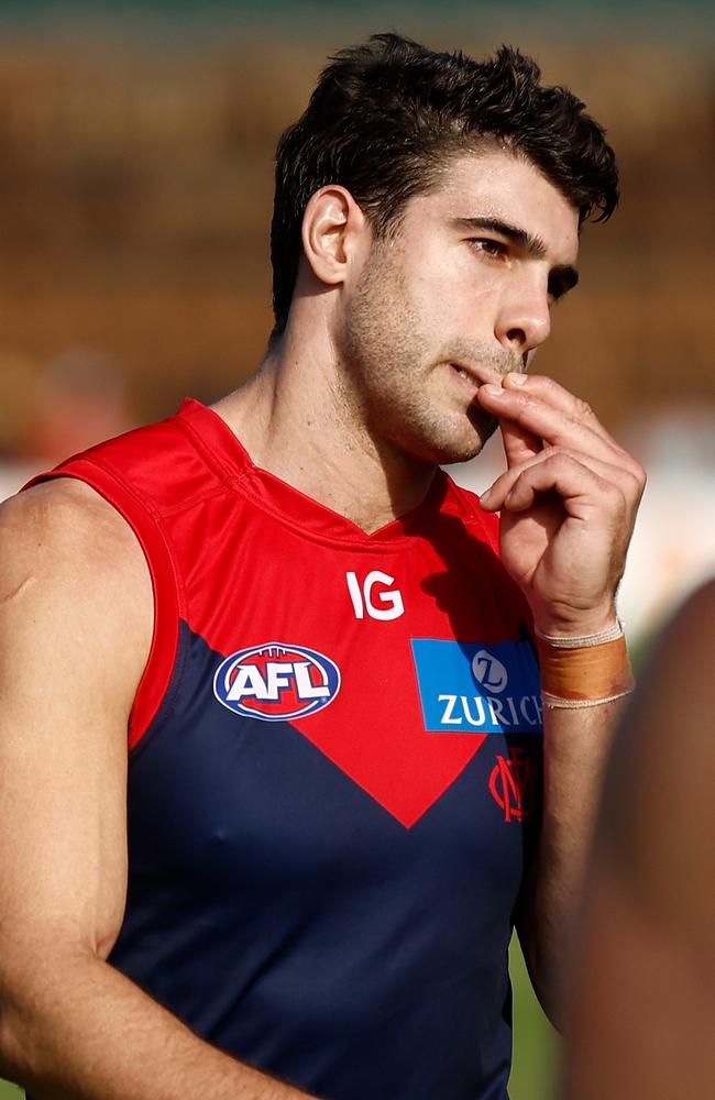 Christian Petracca has been used in different roles this season. (Photo by Michael Willson/AFL Photos via Getty Images)