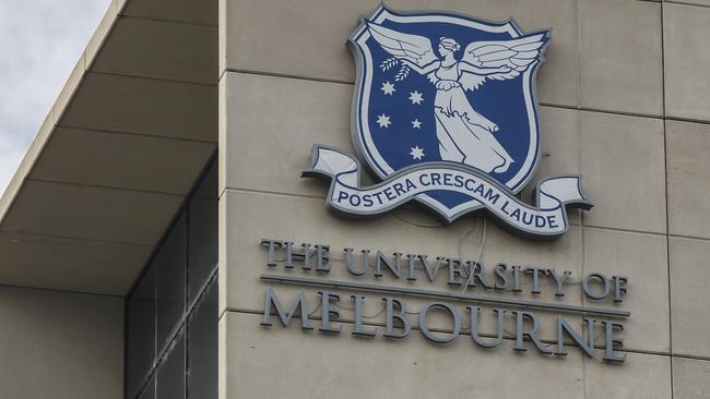 The University of Melbourne modules cover respect, diversity and inclusion, sustainability, community and wellbeing. Picture: Daniel Pockett