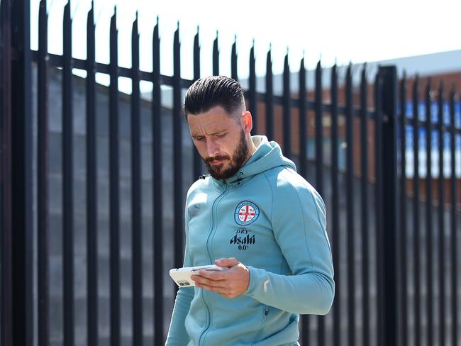 Melbourne City and Socceroos stat Mathew Leckie is likely to miss the Asian Cup. Picture: Jeremy Ng/Getty Images