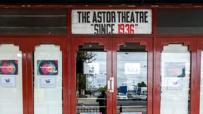 The landmark Astor Theatre closed it doors. Picture: Asanka Ratnayake/Getty Images