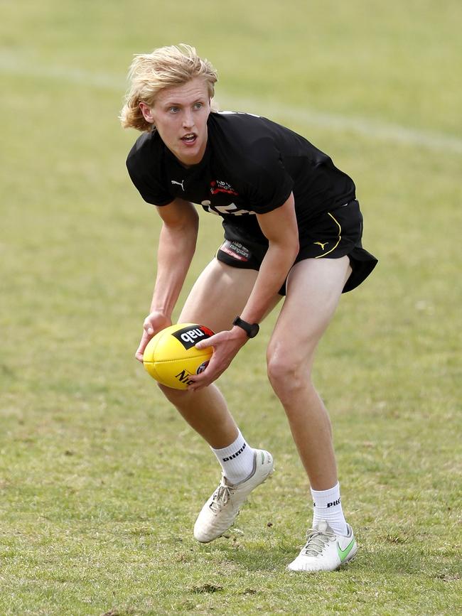 Mitch Knevitt. Picture: Dylan Burns/AFL Photos via Getty Images