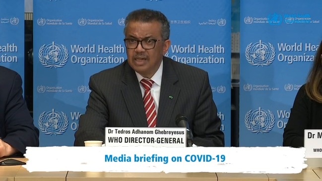 World Health Organisation declares COVID-19 outbreak a pandemic