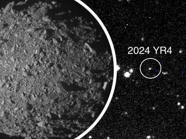 weba rt for asteroid 2024 YR4