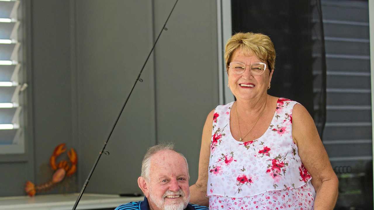 Tom and Carol Blacklaw_with the keys to their home in Sage Landing Stage One at Buderim.