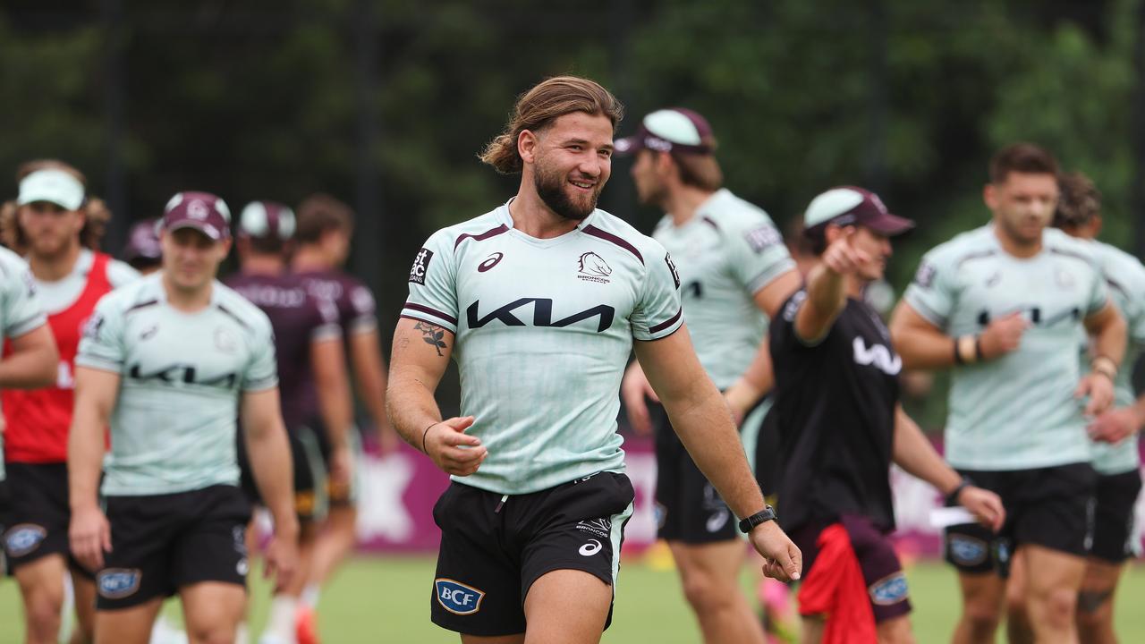 Brisbane Broncos will head to the Garden City this weekend ahead of their pre-season game between the Gold Coast Titans on Sunday. Picture: Tara Croser.