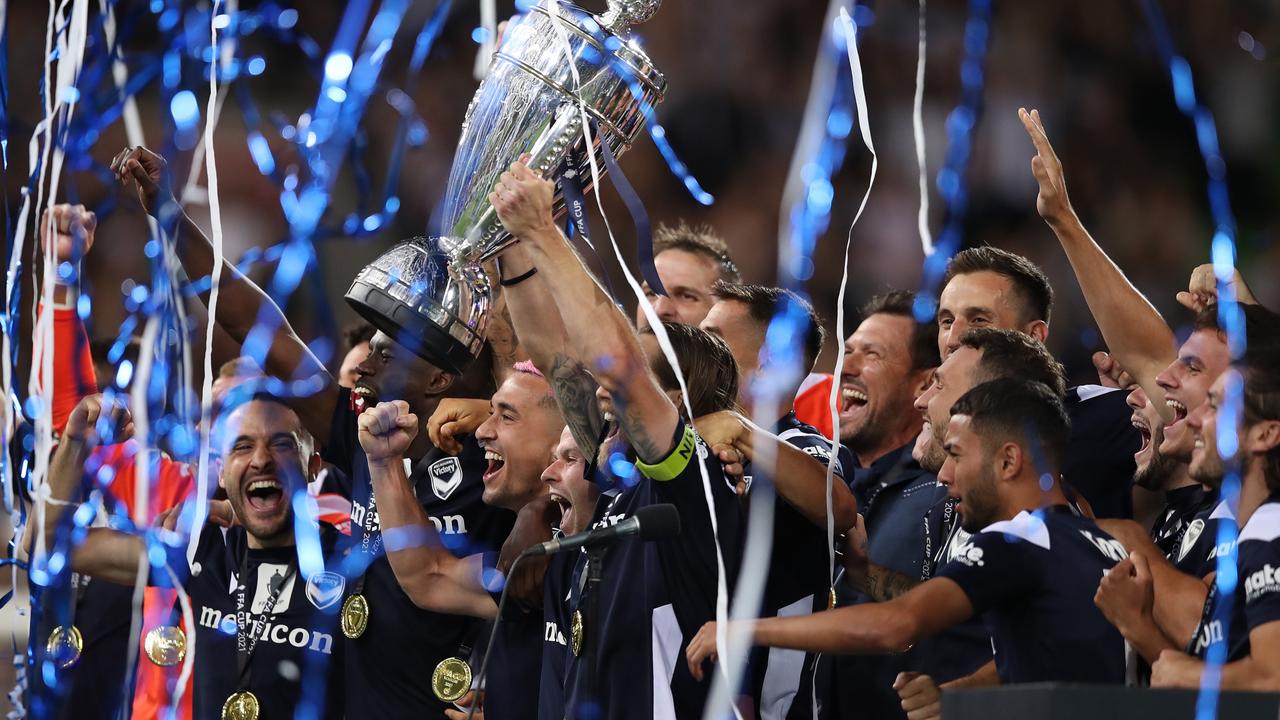 Melbourne Victory’s rise from the doldrums to the podium is complete. (Photo by Graham Denholm/Getty Images)