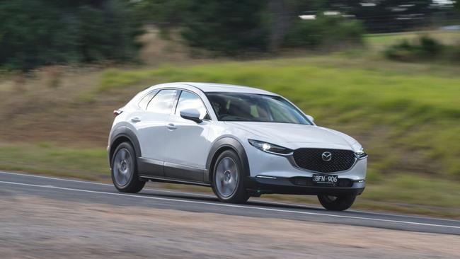 2022 Mazda CX-30.