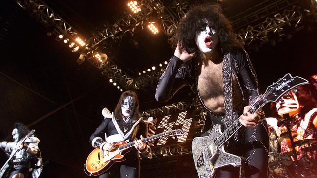 KISS at Carrara Stadium on the Gold Coast on Good Black Friday 2001, playing what should have been their last show ever.