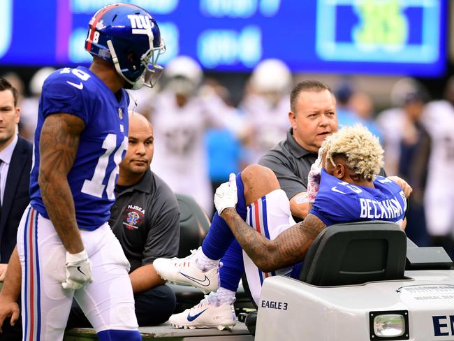 Giants punter Brad Wing says Odell Beckham Jr. will continue to mature -  ABC7 Los Angeles