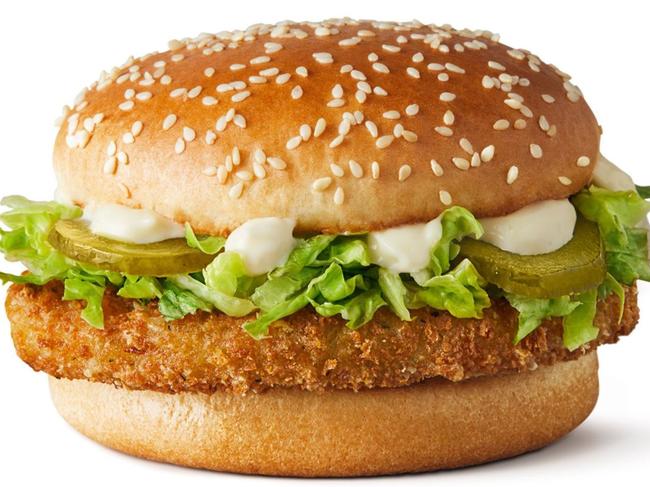 McDonald's Australia has confirmed the McVeggie burger has been axed from menus. Picture: Supplied