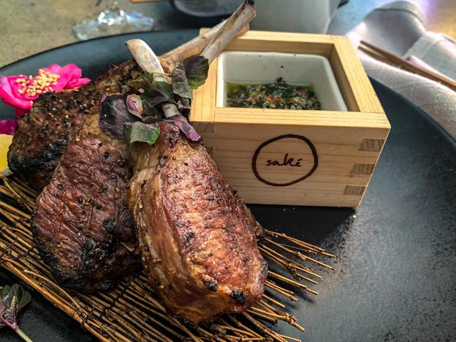 The lamb cutlets. Picture: Jenifer Jagielski