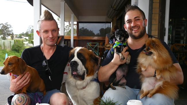 Le Vintage Boutique cafe welcomes two and four-legged customers Photo: David Clark