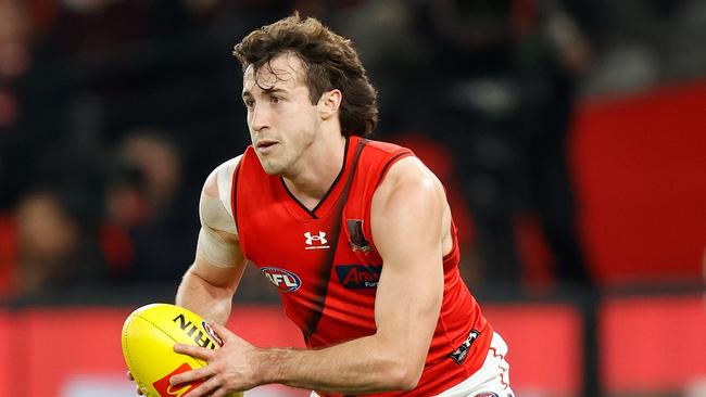 Andrew McGrath will miss the Bombers’ clash against West Coast. Picture: Michael Willson/AFL Photos via Getty Images