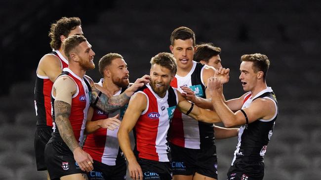 Dan Butler turned it on against his former side. Picture: AAP Image/Scott Barbour