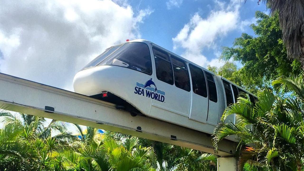 The monorail at SeaWorld is expected to be demolished this year. Picture: Instagram